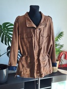 Brązowa kurtka męska wiatrówka na wiosnę elegancka 5xl atlas for Men 