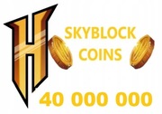 Minecraft Hypixel Skyblock 40M Coins GOLD