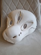 Furry fursuit mask fury base cosply maska baza therian demon snake head