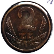 2  złote 1985,  PRL  