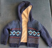 Sweterek zimowy ciepły 18-24 miesiące 