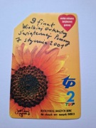 Karta telefoniczna Telekomunikacja Polska WOŚP 2001