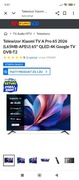 Sprzedam nowy telewizor Xiaomi Qled 65 cali 