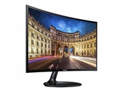 Monitor Samsung Zakrzywiony LED  23,5"/FHD VA/16:9/60 Hz/1800R/HDMI/VGA