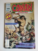 Komiks Conan barbarzyńca magia i miecz, miłość, zdrada 4/93