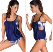 stroj kapielowy tankini dwuczęściowy L