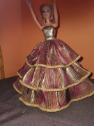 Suknia ,ubranko dla lalki barbie