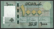 Liban 1000 livres 2011 - stan bankowy UNC