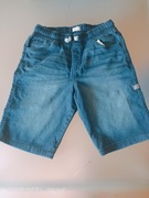 Spodenki krótkie, chłopiec, r. 152, przed kolano, używane 