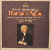 Bach / Karl Richter -Matthäus-Passion box 4lp ( NM- / NM- )