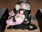 Łyżwy łyżworolki rolki cztery w jednym