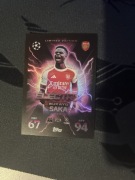 MATCH ATTAX EXTRA 25/26 TOPPS SAKA BUKAYO ELECTRIX