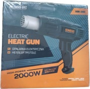 OPALARKA ELEKTRYCZNA DWA BIEGI MOCNA 2000W MAX 600°C HUMBERG + 4 DYSZE