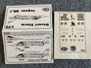 Kalkomania SEPECAT Jaguar GR1 "Desert Storm" skala 1/72