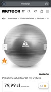 Piłka fitness Meteor 85cm
