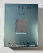 AZZARO CHROME AZURE WODA TOALETOWA EDT 100 ML Zafoliowane - Prezent - Nowe