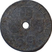 Belgia 5 centymów z 1941 roku - OBEJRZYJ MOJĄ OFERTĘ