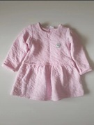 Różowa sukienka r 80