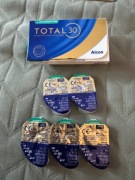 soczewki kontaktowe astygmatyzm Total30 Alcon PWR +0.25 cyl -1.25 axis 170