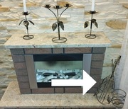 Nowe Skrzypce - stojak na butelkę (mam też świeczniki 3+1+1)