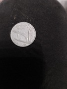 Moneta 10 lirów Włochy 