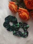 Gumki do włosów typu scrunchie / witch alternative gothic