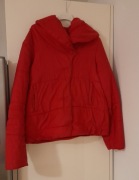Kurtka czerwona pikowana z kołnierzem rozmiar 38