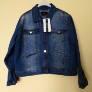 OKAZJA!!! NOWA KURTKA DAMSKA JEANSOWA - NIEBIESKA - MONNARI