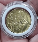 moneta po kolekcjonerze papiez 2000 zł