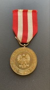 Medal KRN Zwycięstwa i Wolności 1945 PRL wczesna wstążka