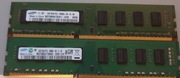 zestaw 2 pamięci RAM Samsung 4 GB i 2 GB