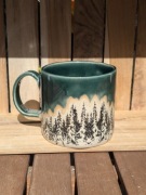 Kubek handmade | ceramika | las