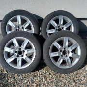 komplet opon letnich wraz z felgami