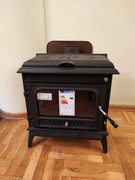 Piec koza żeliwny Komin Expert z płytą grzewczą