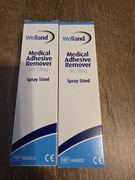 WELLAND spray do usuwania pozostałości kleju stomia 2 sztuki