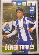 PANINI UPDATE 2017 FIFA 365 TEAM MATE FC PORTO TORRES UE75