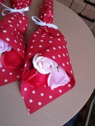 Rożek z kwiatami mydlanymi 