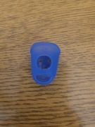 Silikonowy ochraniacz na palec do gry na gitarze niebieski rozmiar 2