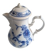 Dzbanek wzór cebulowy antyk sygnowany