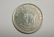Uganda 100 shillings 1998r.