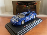 Burago 1:24 Bugatti EB110 z pudełkiem kolekcjonerski