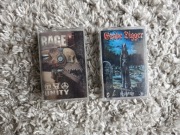 Kasety - RAGE - Unity - GRAVE DIGGER - S/T - Kaseta - 2 szt.