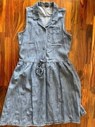 Super jeansowa sukienka GAP 13 lat