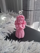 Podziękowania dla gości komunijnych Dziewczynka w wianku aniołek Świeca