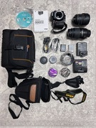 ZESTAW NIKON D3300 + 2 OBIEKTYWY + AKCESORIA – JAK NOWY / PRZEBIEG 1409 !