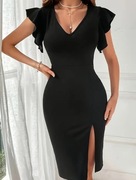 Sprzedam sukienkę XL nową czarną.