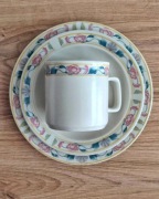 Kubek + 2 talerze vintage 