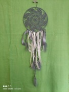 Łapacz snów ręcznie robiony na szydełku