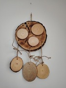 Ozdoba drewniana plastry drewna 