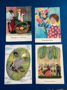 LEONIA JANECKA - POCZTÓWKI - „WIELKANOC” - 1964/69 rok